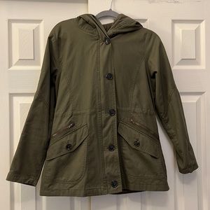Love Tree Green Utility Jacket